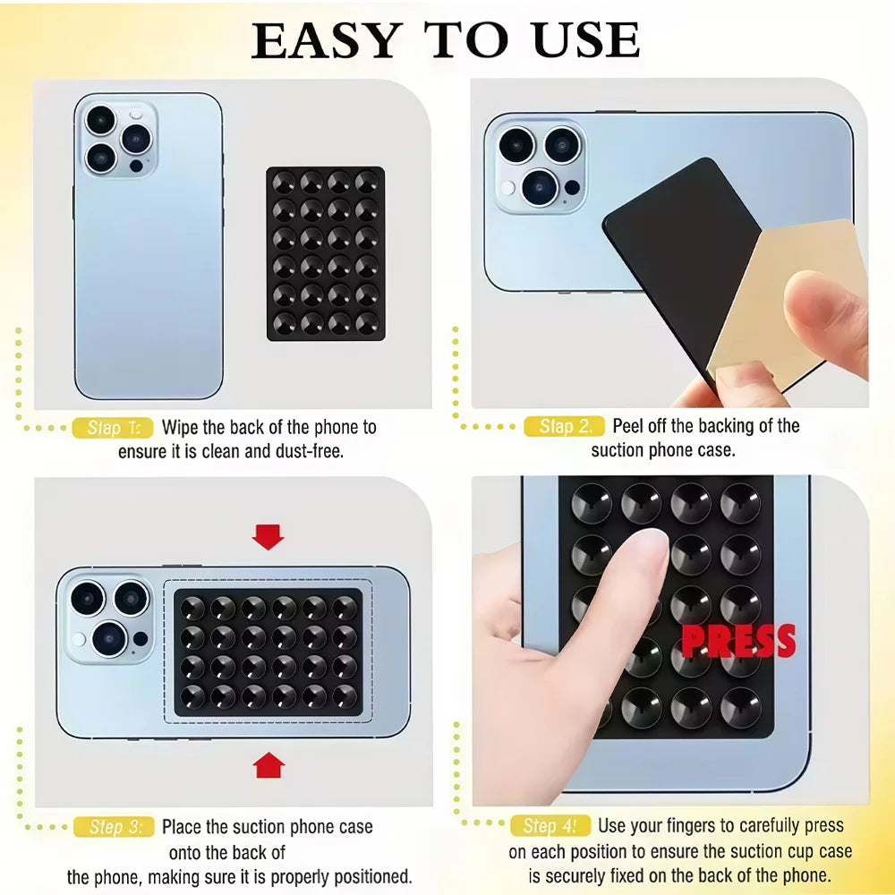 Silicone Suction Phone Case