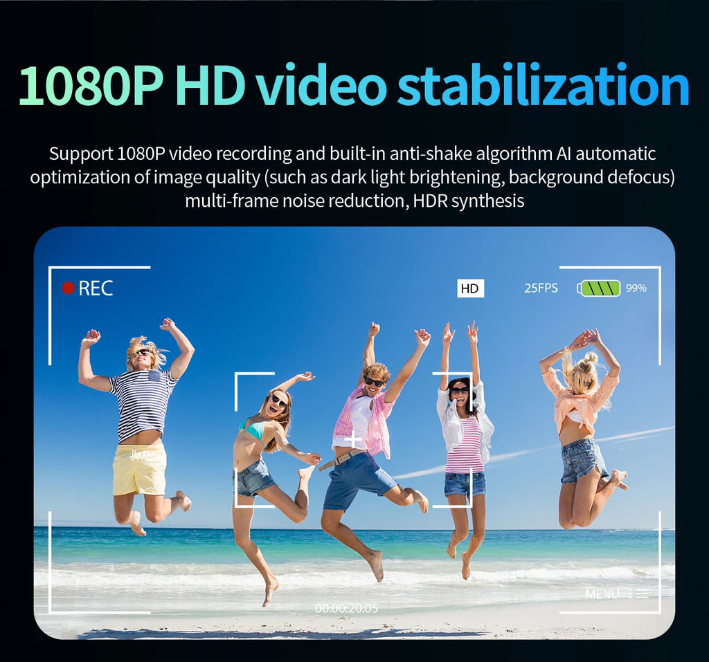 2-in-1 4K AI smart glasses with camera, calls, translation, and Bluetooth