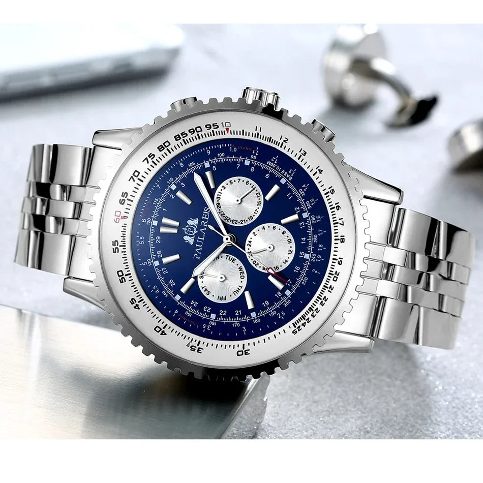 Automatic Fashion Watches for Men 50mm