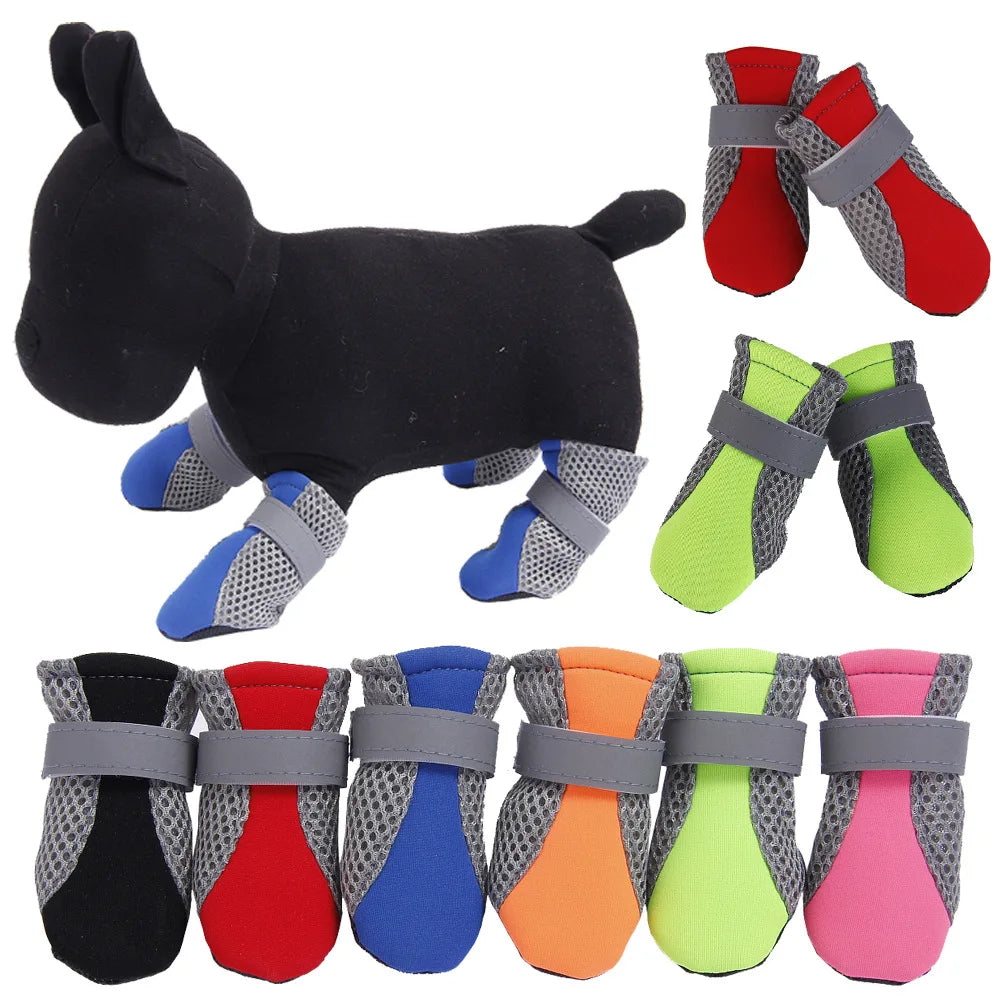 Pet Dog Soft Outdoor Shoes