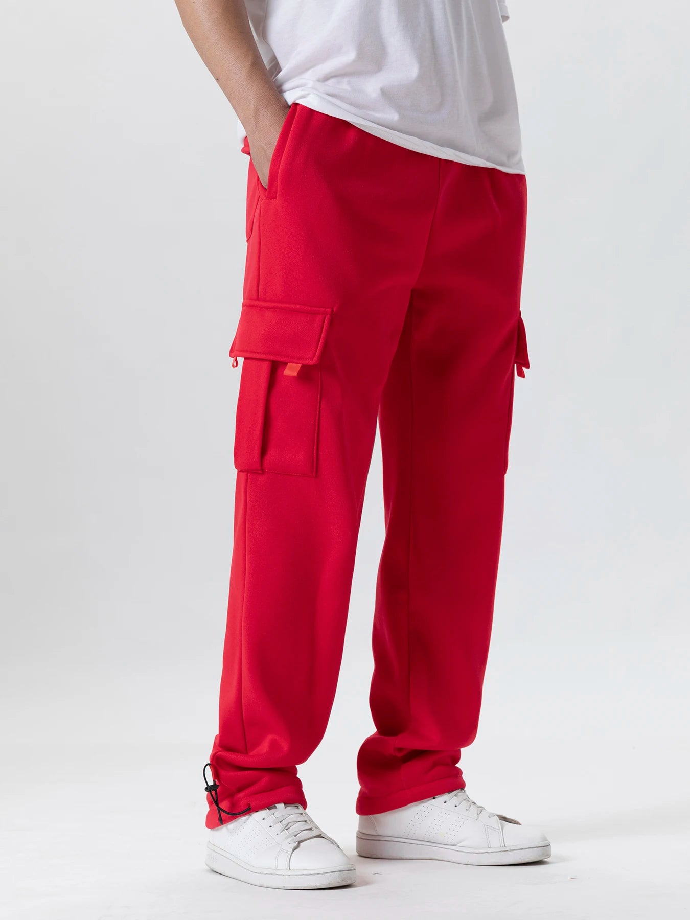 Men’s Loose Straight-Fit Jogger Sweatpants