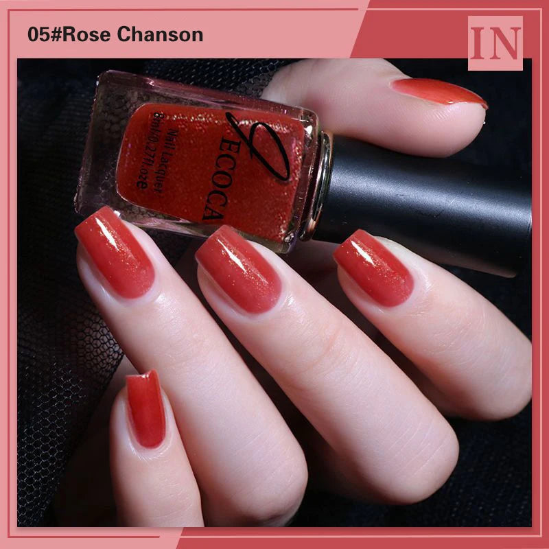 Laser Glitter Nail Polish Rainbow 8ml